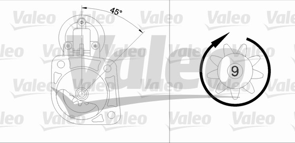 Valeo Starter 433349