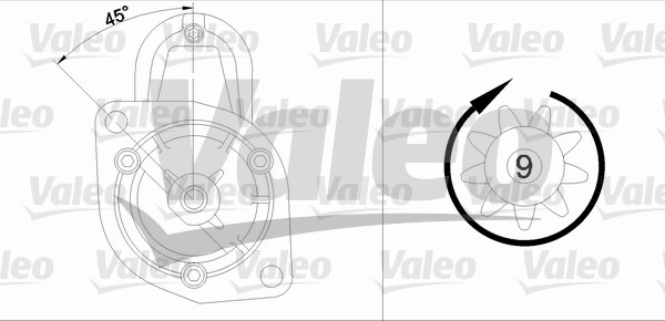 Valeo Starter 436001