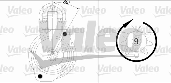 Valeo Starter 436004