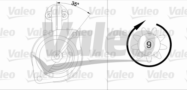 Valeo Starter 436010