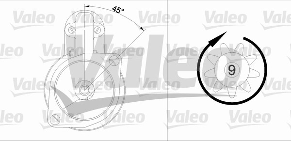 Valeo Starter 436011