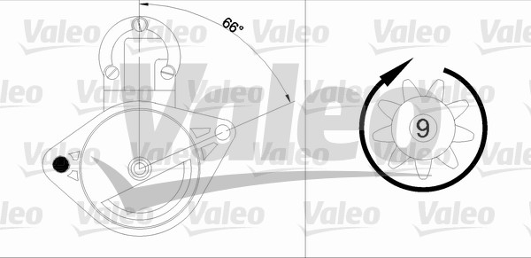 Valeo Starter 436013