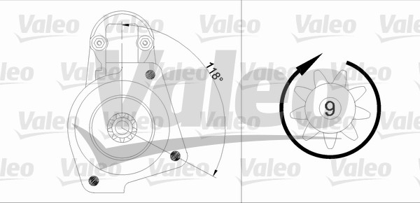 Valeo Starter 436016