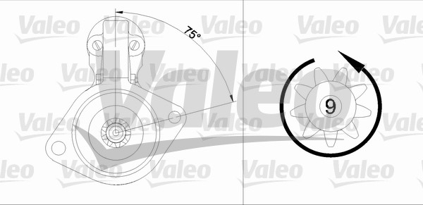 Valeo Starter 436024