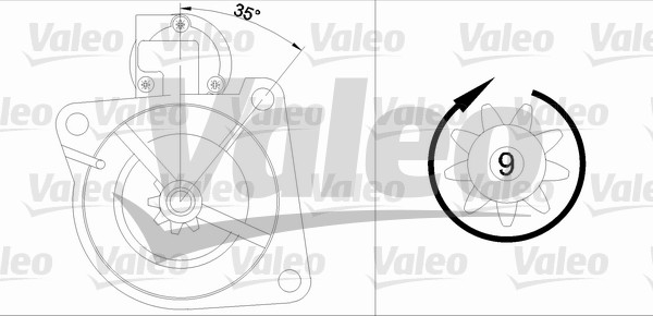 Valeo Starter 436044