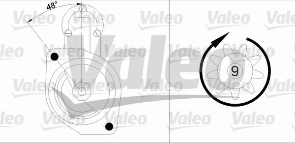 Valeo Starter 436046