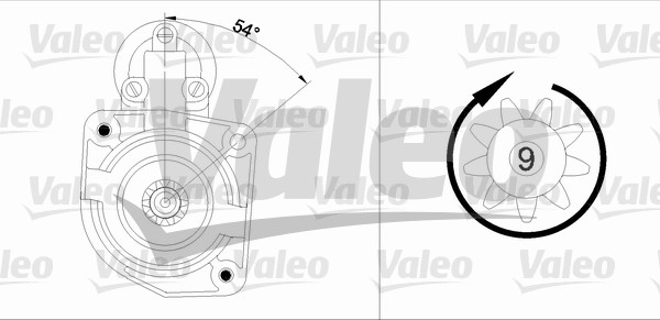 Valeo Starter 436047