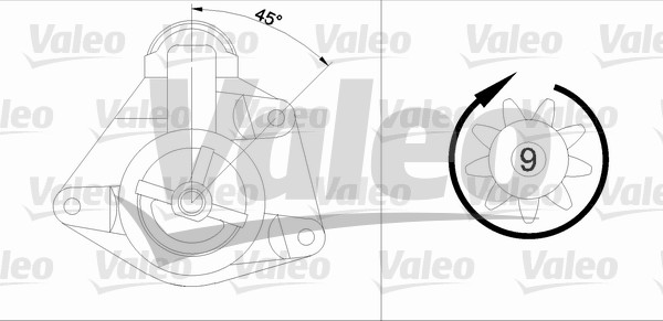 Valeo Starter 436089