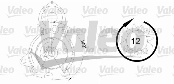 Valeo Starter 436093