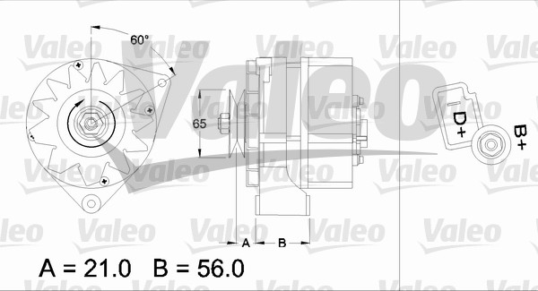 Valeo Alternator/Dynamo 436153