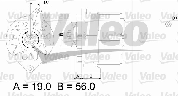 Valeo Alternator/Dynamo 436299