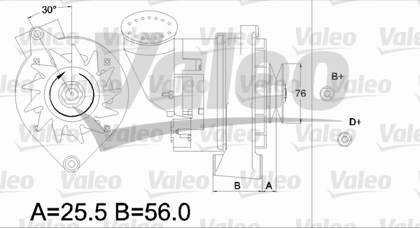 Valeo Alternator/Dynamo 436480