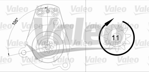 Valeo Starter 455541