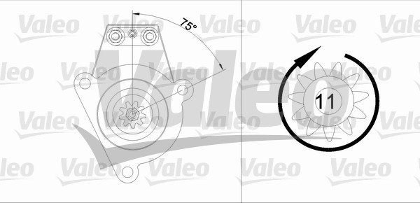 Valeo Starter 455542