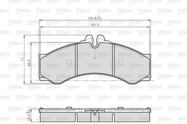 Valeo Remblokset 872076