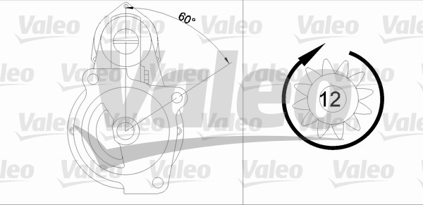 Valeo Starter 455702