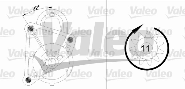 Valeo Starter 455719