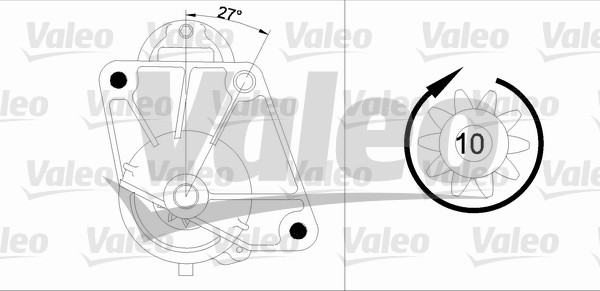 Valeo Starter 455741