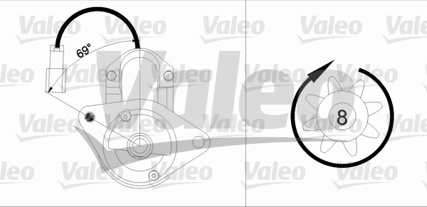 Valeo Starter 455884