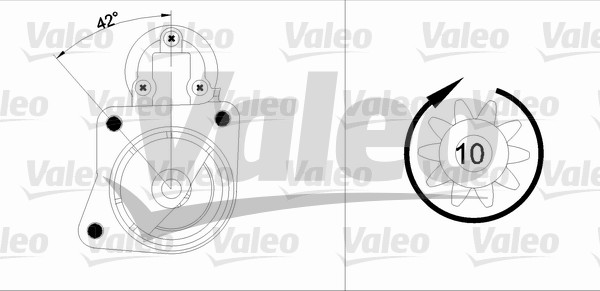 Valeo Starter 455903