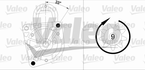 Valeo Starter 455975