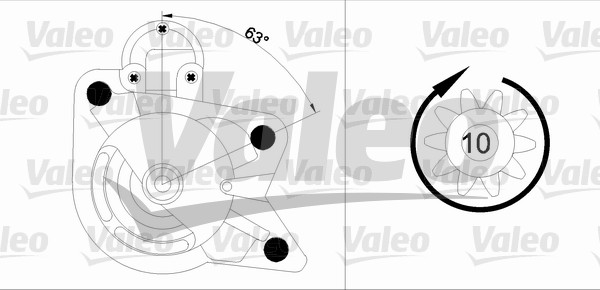 Valeo Starter 455978