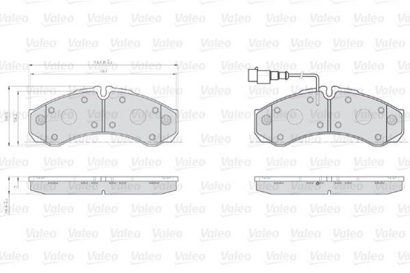 Valeo Remblokset 873121