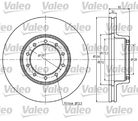 Valeo Remschijven 187020