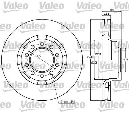 Valeo Remschijven 187022