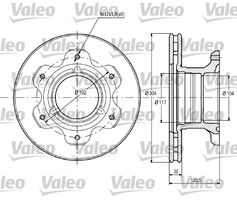 Valeo Remschijven 187107