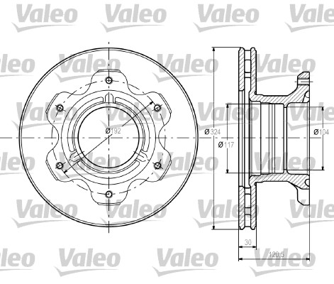 Valeo Remschijven 187110