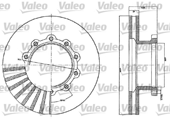 Valeo Remschijven 187116