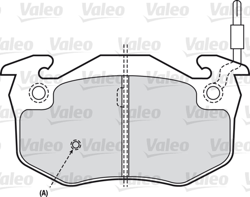 Valeo Remblokset 598346