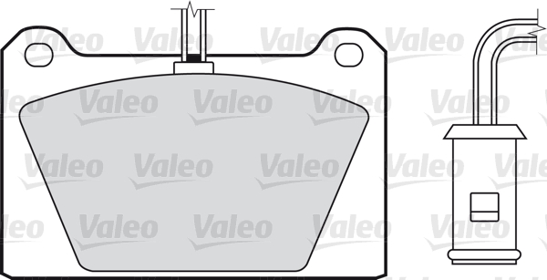 Valeo Remblokset 598116