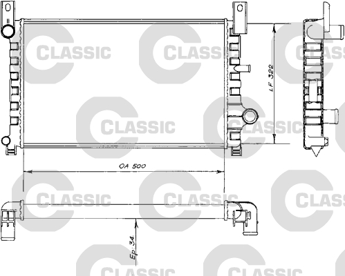 Valeo Radiateur 230484