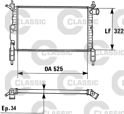 Valeo Radiateur 230975