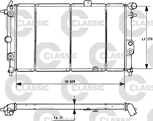 Valeo Radiateur 231175