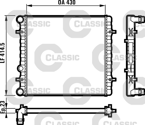 Valeo Radiateur 231607