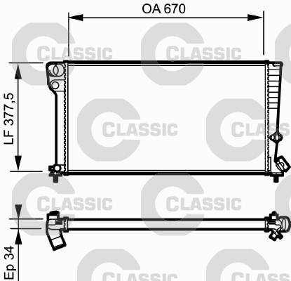 Valeo Radiateur 231743