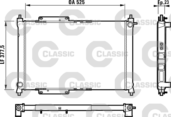 Valeo Radiateur 231816