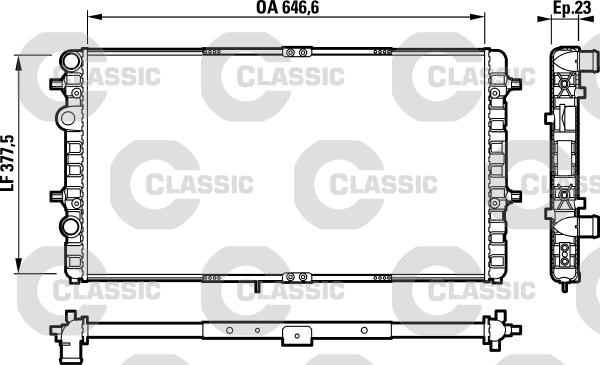 Valeo Radiateur 232698