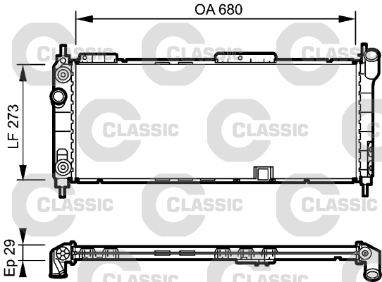 Valeo Radiateur 234271