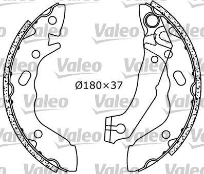 Valeo Remschoen set 553835