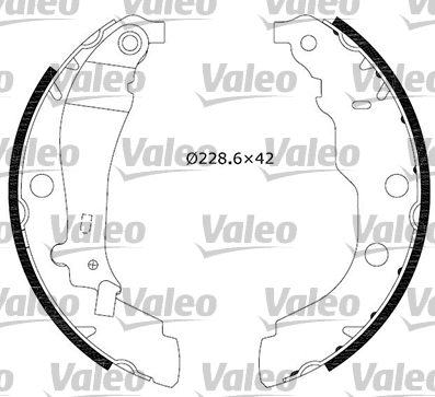 Valeo Remschoen set 554636