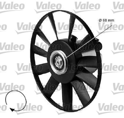 Valeo Ventilatorwiel-motorkoeling 696067