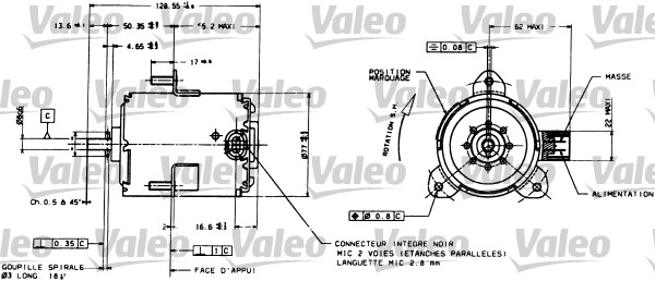 Valeo Ventilatorwiel-motorkoeling 698085