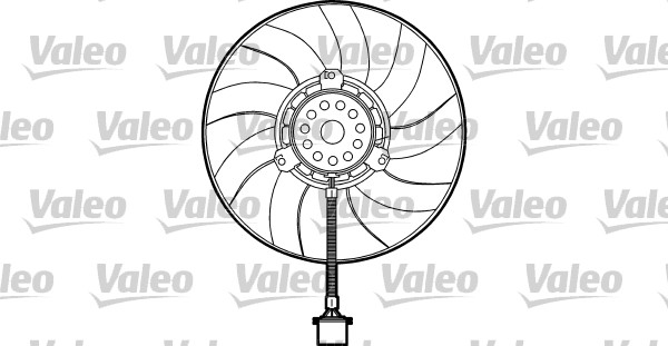 Valeo Ventilatorwiel-motorkoeling 698373