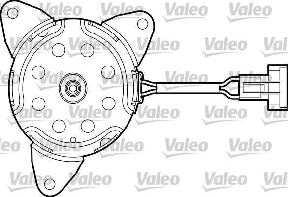 Valeo Ventilatorwiel-motorkoeling 698669