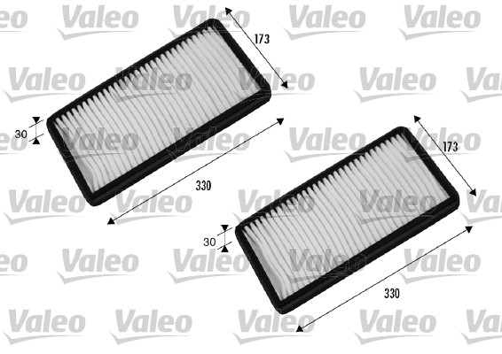 Valeo Interieurfilter 698856