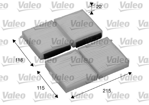 Valeo Interieurfilter 698891